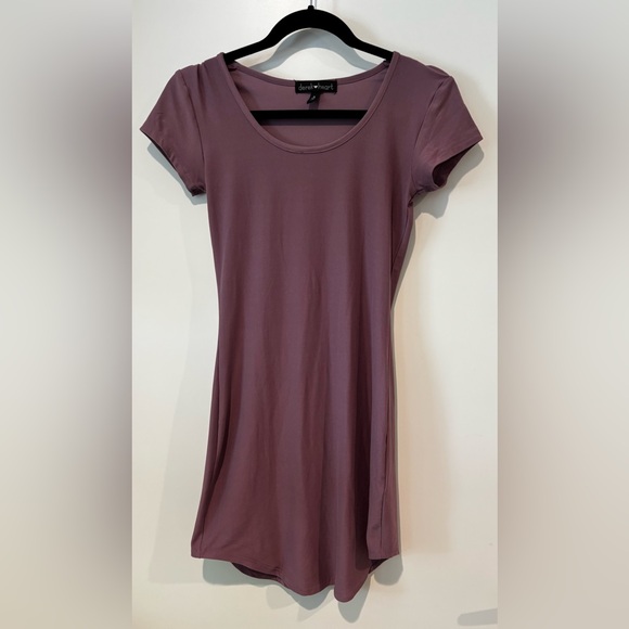 Derek Heart purple short sleve knit dress size small - Picture 1 of 5